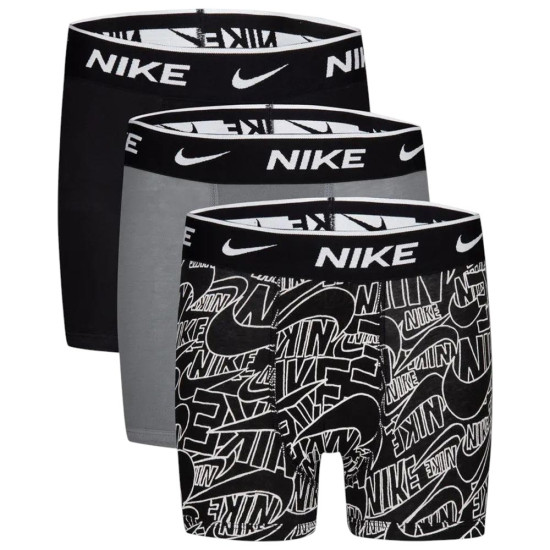 Nike Παιδικό εσώρουχο Everyday Cotton Stretch Boxer Briefs 3-Pack